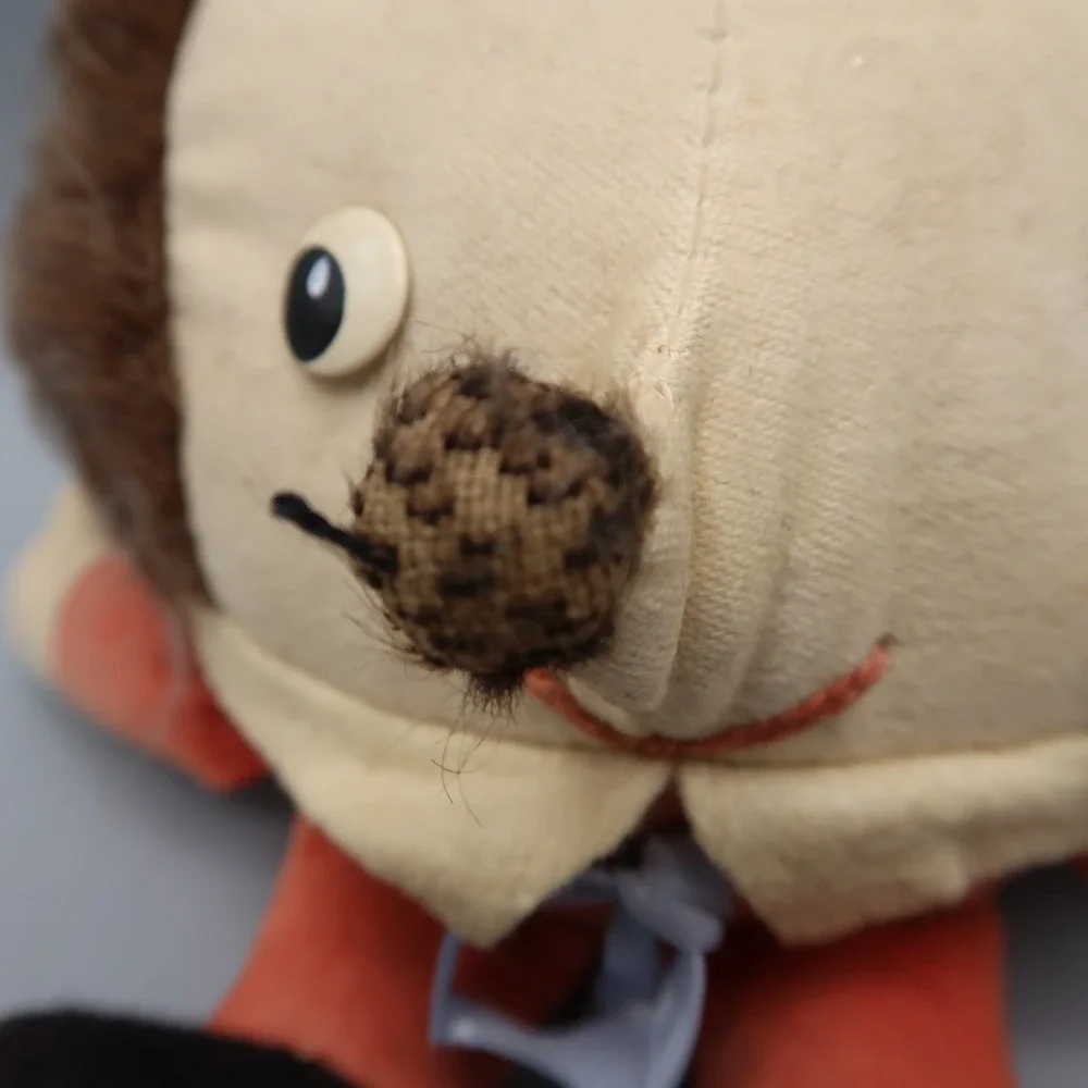 Plush Hedgehog Hedgehog Peck & Peck England Vintage Toy 6 inch tall Antique